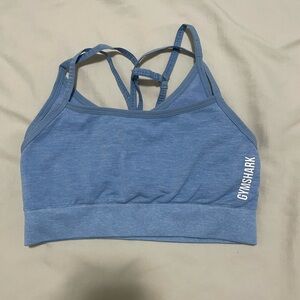 Gymshark Blue Racerback Sports Bra